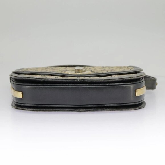 CELINE C Sulky Shoulder Bag Canvas Navy Beige - Picture 5 of 16